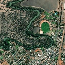 Hillston map(satellite map)