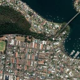 Booker Bay map(satellite map)