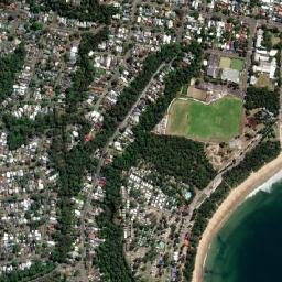 Umina Beach map(satellite map)