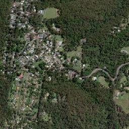Bowen Mountain map(satellite map)