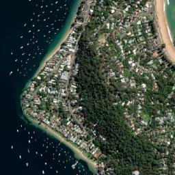 Palm Beach map(satellite map)
