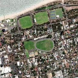 Busselton city cenre map(satellite map)