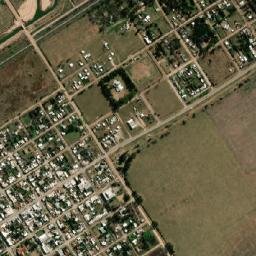 Melincué map(satellite map)
