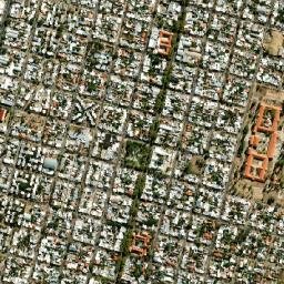 Villa Mercedes map(satellite map)