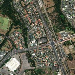 Satellite view of Castle Hill Country Club