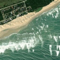 Satellite view of Cannon Rocks