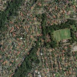 Satellite view of Pennant Hills Golf Course