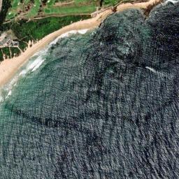 Satellite view of Long Reef Beach