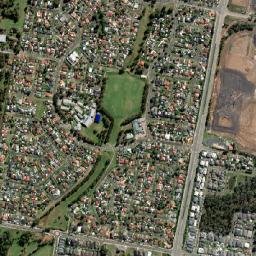 Claremont Meadows map(satellite map)