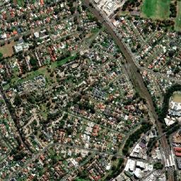 Toongabbie map(satellite map)