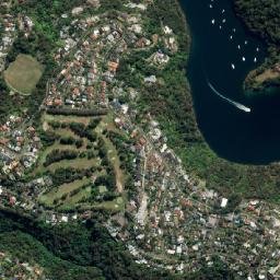 Castle Cove map(satellite map)