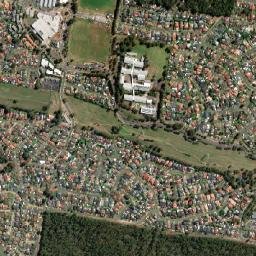 Glenmore Park map(satellite map)