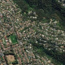 Middle Cove map(satellite map)