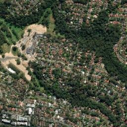 Lane Cove North map(satellite map)