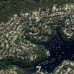 Castlecrag map(satellite map)