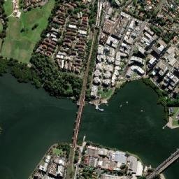 Meadowbank map(satellite map)