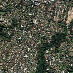 Wollstonecraft map(satellite map)