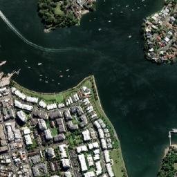 Breakfast Point map(satellite map)