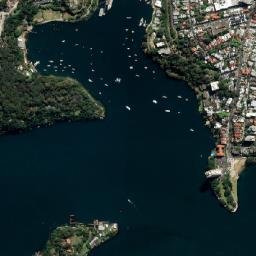 McMahons Point map(satellite map)
