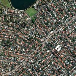 Russell Lea map(satellite map)