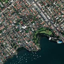 Drummoyne map(satellite map)