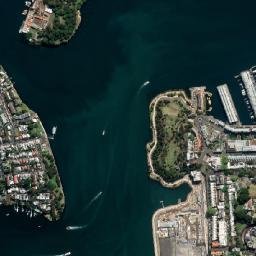 Millers Point map(satellite map)