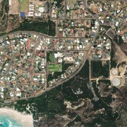 West Beach map(satellite map)