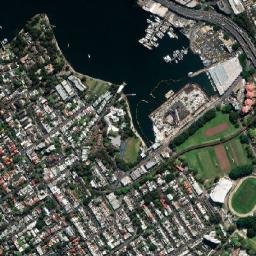 Glebe map(satellite map)
