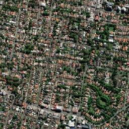 Burwood map(satellite map)