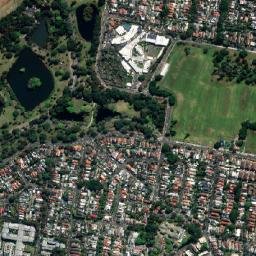 Queens Park map(satellite map)