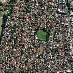 Kensington map(satellite map)