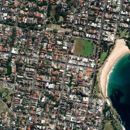 Coogee map(satellite map)