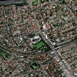 Beverly Hills map(satellite map)