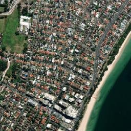 Brighton-Le-Sands map(satellite map)