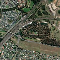 Glenfield map(satellite map)