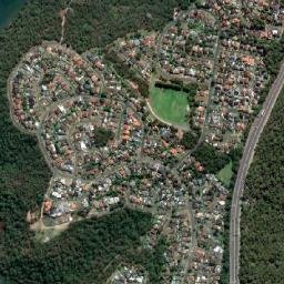 Alfords Point map(satellite map)