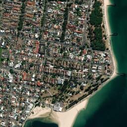 Sandringham map(satellite map)