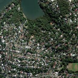 Oyster Bay map(satellite map)
