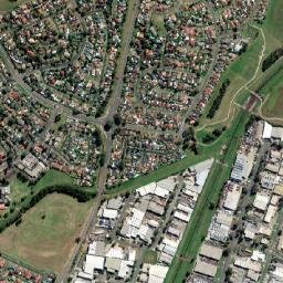 Bow Bowing map(satellite map)