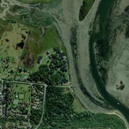 Satellite view of Knysna Lagoon Brenton on Lake