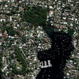 Burraneer map(satellite map)