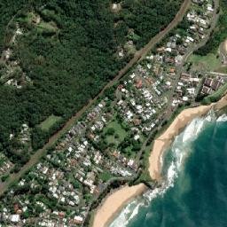 Austinmer map(satellite map)