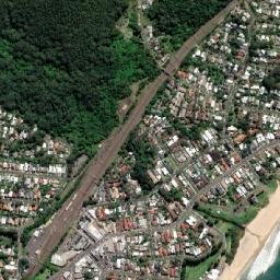 Thirroul map(satellite map)