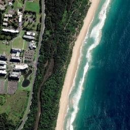North Wollongong map(satellite map)