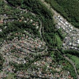 Cordeaux Heights map(satellite map)