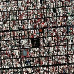 Balvanera map(satellite map)