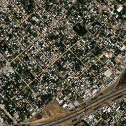 Satellite view of Los Pingüinos