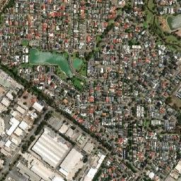 Mawson Lakes map(satellite map)