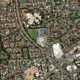 Gilles Plains map(satellite map)