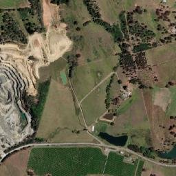 Adelaide Hills map(satellite map)